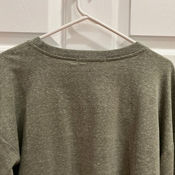 Honey And Sparkle Long Sleeve Crop Top Hunter Green Women's Size XL ~ NWT - Picture 7 of 10